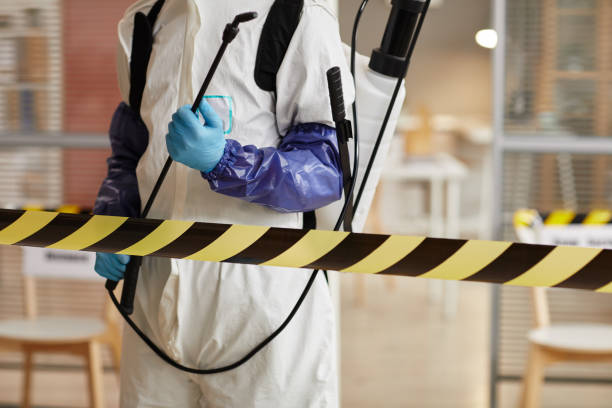 Professional Sewage Cleanup technician working in Plainfield, NJ